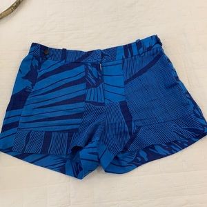 J.Crew printed linen shorts